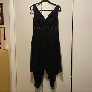 Ever Pretty Black Asymmetrical Lace Dress